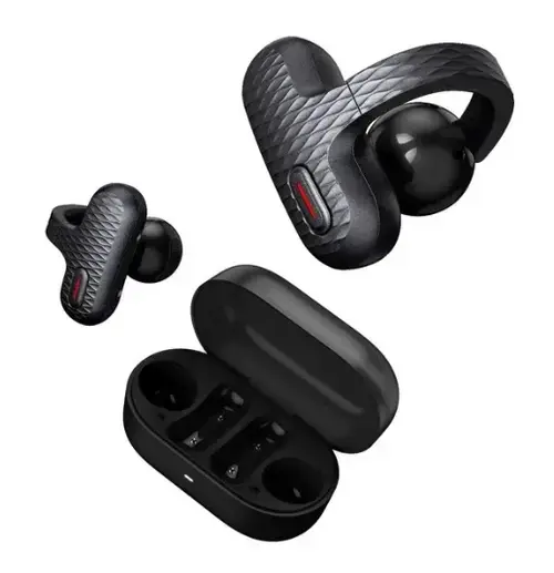 Casti Alergare Amazfit UP, Bluetooth, Microfon (Negru)