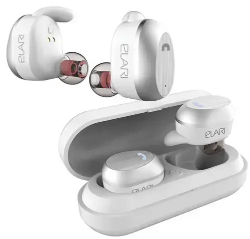 Casti Alergare Elari NanoPods, Microfon (Alb)