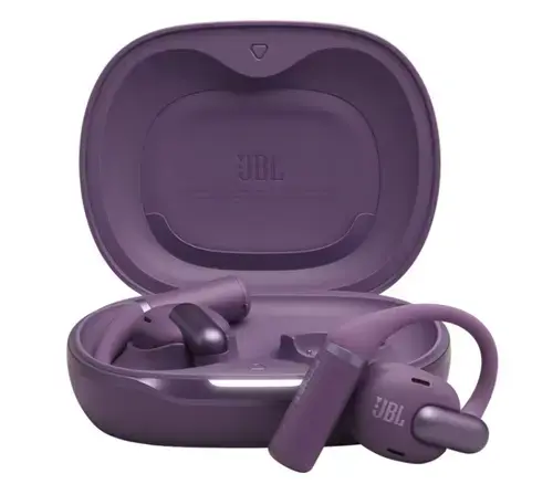 Casti Alergare Open-Ear JBL Sense Pro, True Wireless, Bluetooth, Hi-Res Audio, 4 microfoane, Multipoint, Autonomie 38 ore, Mov