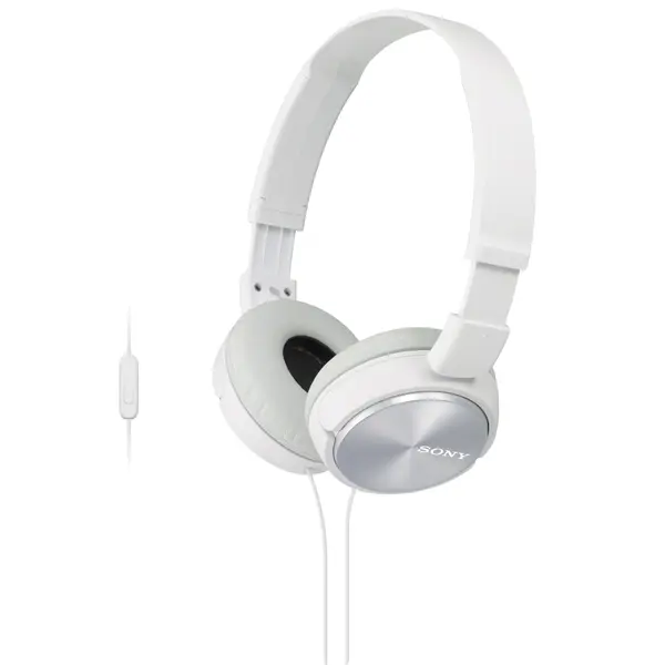 Casti audio Over-Ear Sony MDRZX310APW, Alb