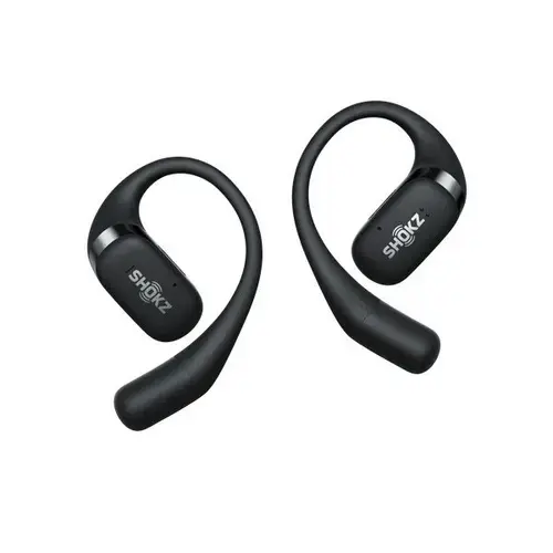 Casti audio waterproof Shokz OpenFit, Negru