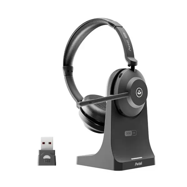 Casti Axtel One BT Stereo, Wireless, Bluetooth, Dual Connectivity, Negru