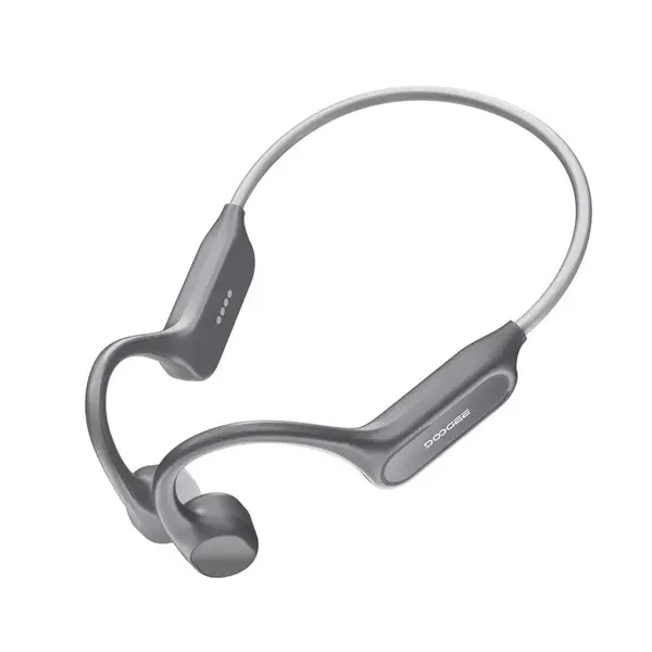 Casti Bone Conduction DOOGEE BoneBeat Swim Lite, Gri, Bluetooth 5.4, MP3, IP68, 10h Autonomie