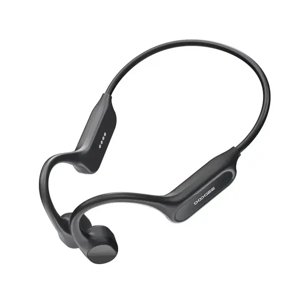 Casti Bone Conduction DOOGEE BoneBeat Swim Lite, Negre, Bluetooth 5.4, MP3, IP68, 10h Autonomie