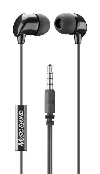 Casti Cellularline - Music Sound, negre