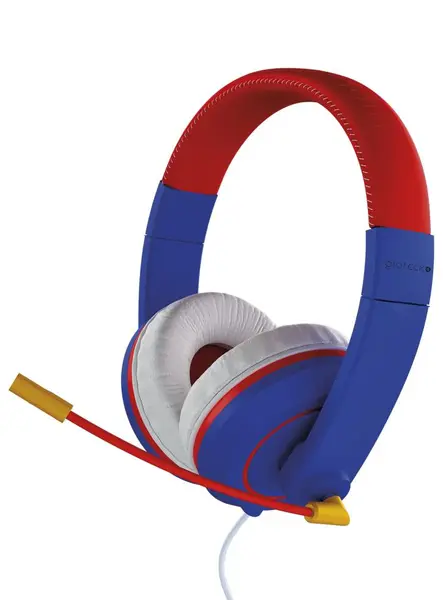 Casti cu fir Gioteck XH-100S Albastru/Rosu Pentru NSW