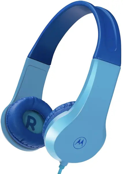 Căști cu fir pentru copii Motorola - JR200, blue