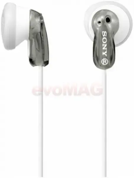 Casti cu fir Sony MDR-E9LPL (Alb-Gri)