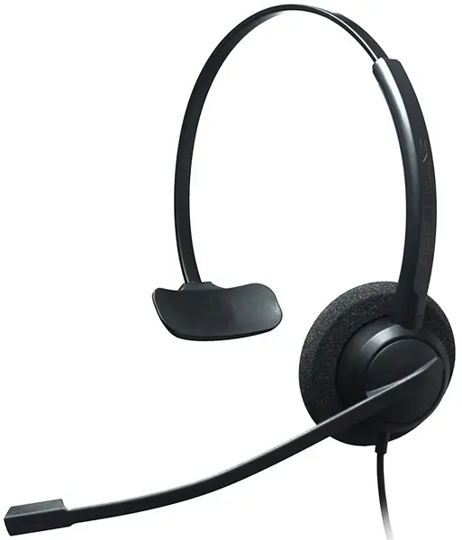 Căști cu microfon Addasound - Crystal 2731 Mono, negre