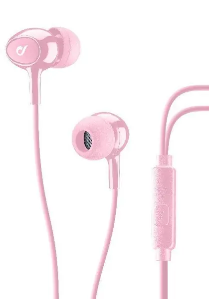Căști cu microfon AQL - Acoustic, roz