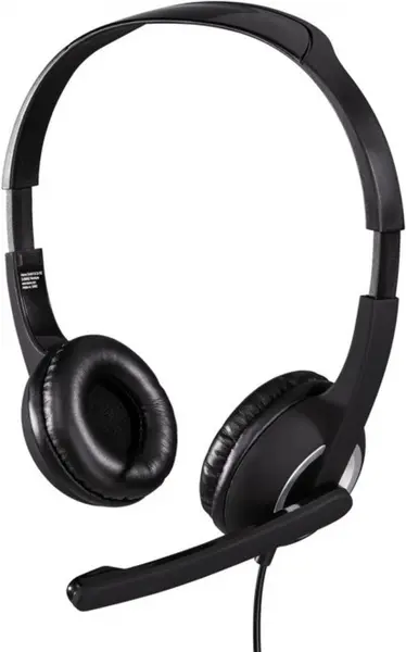 Căști cu microfon Hama - Essential HS 300, negre