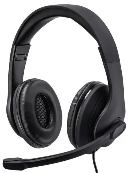 Căști cu microfon Hama - HS-P200, negre