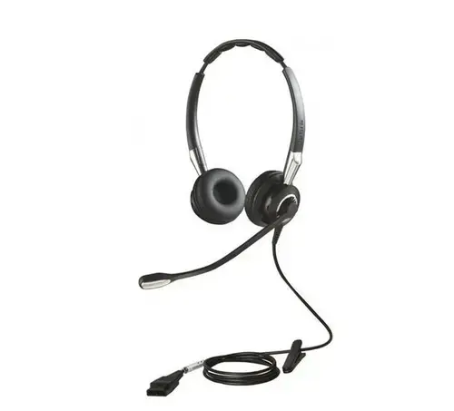 Casti cu Microfon Jabra BIZ 2400 II Duo UNC, Ultra Noise Cancelling, QD (Negru)