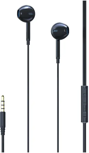 Căști cu microfon Lemontti – Ripple, negre