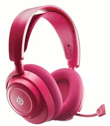 Căști de gaming SteelSeries - Arctis Nova 7 Gen, wireless, roz