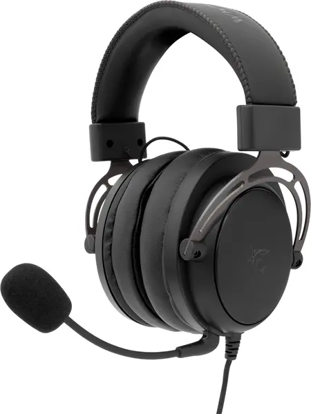 Căști de gaming White Shark - GORILLA, negre/gri