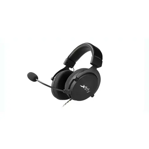 Casti Gaming Cherry Xtrfy H2 Pro, Jack 3.5mm, Difuzor 53 mm, Microfon, Cablu 2m (Negru)