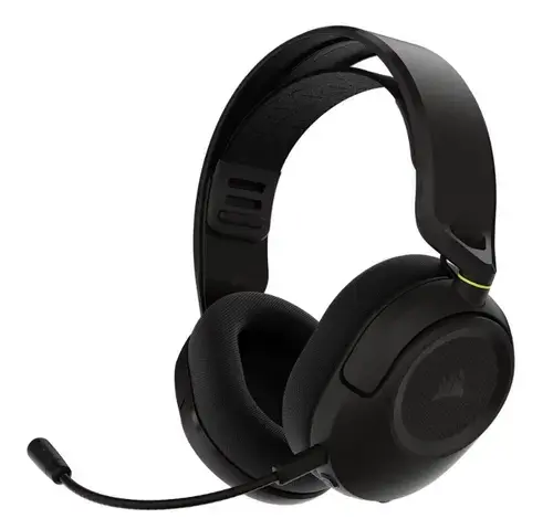 Casti Gaming Corsair HS35 Stereo V3, Wireless 2.4GHz/Bluetooth/Wired, compatibile PC, Mac, PlayStation, Xbox, Nintendo, 50mm, Microfon omnidirectional (Negru)