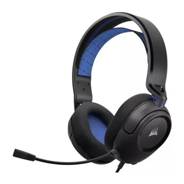 Casti Gaming cu microfon Corsair HS35 V2, Albastru