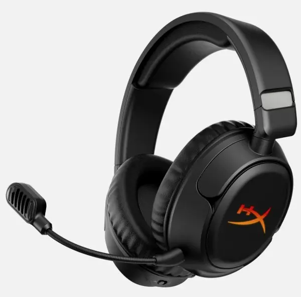 Căști gaming HyperX - Cloud Flight 2, RGB, wireless, negru