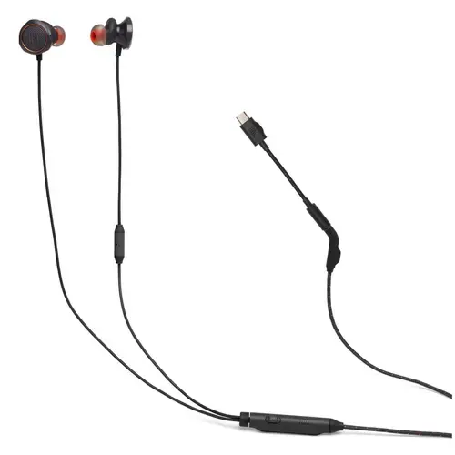 Casti gaming JBL Quantum 50C, USB-C/Jack 3.5mm, Microfon, Negru