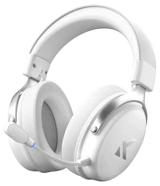 Căști gaming MCHOSE - V9 Pro Steel, wireless, albe