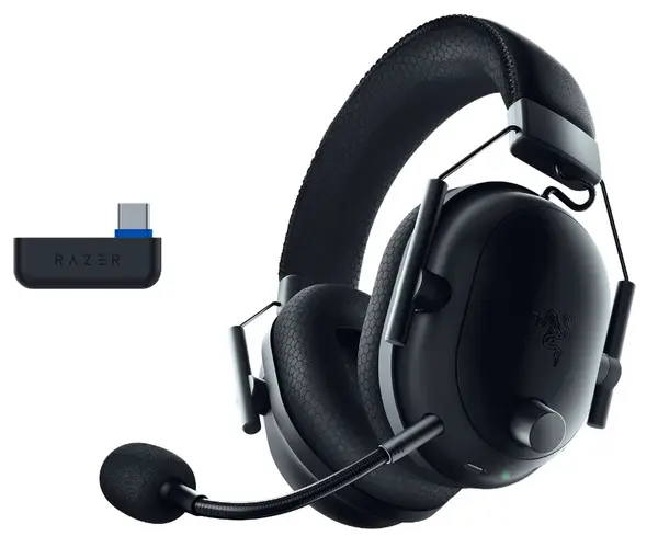 Căști gaming Razer - BlackShark V2 Pro, PlayStation, wireless, negre