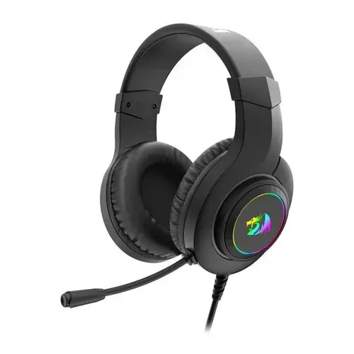 Casti Gaming Redragon Hylas, iluminare RGB, Wired (Negru)