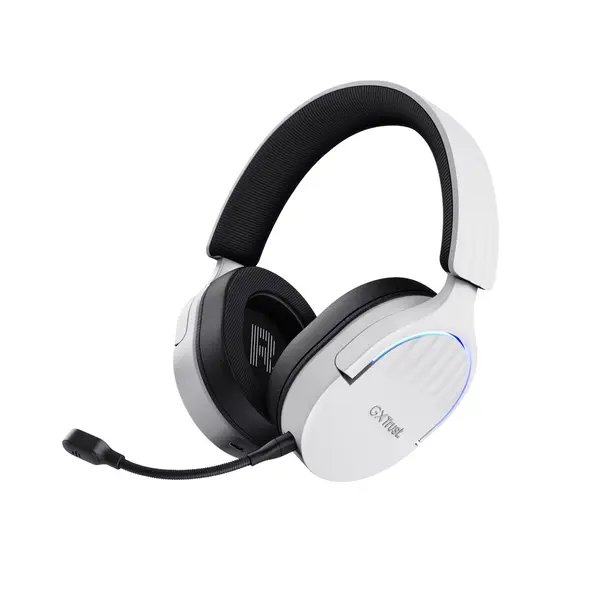 Casti gaming Trust GXT 491P Fayzo cu fir, interfata USB 2.0, frecventa de raspuns 20 Hz - 20.000 Hz, sensivitate 100 dB, alb
