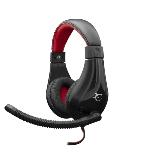 Casti Gaming White Shark SERVAL, Micorfon, Sunet clar, Ergonomic, Compatibil PS4, Negru/Rosu
