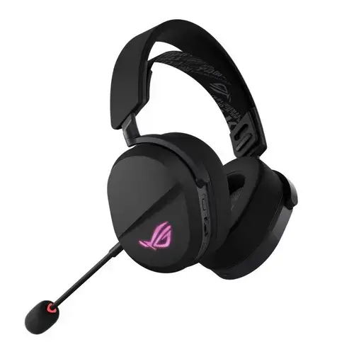 Casti Gaming Wireless ASUS ROG PELTA, Wi-Fi 2.4Ghz, Bluetooth, USB-C, Titanium-Plated Diaphragm Drivers 50mm, ROG AURA RGB, PC, Mac, PS 4/5, Nintendo Switch, Android, iOS (Alb)