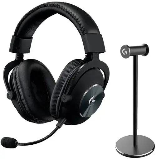 Casti Gaming Wireless Logitech G PRO X 2 Lightspeed, Bluetooth, Surround 7.1, PC, PlayStation 5 (Negru)