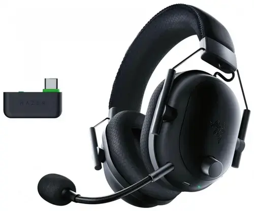 Casti Gaming Wireless Razer BlackShark V2 Pro Xbox, Bluetooth, Microfon, Izolare zgomot pasiva, Multiplatforma, Autonomie 70 ore (Negru)