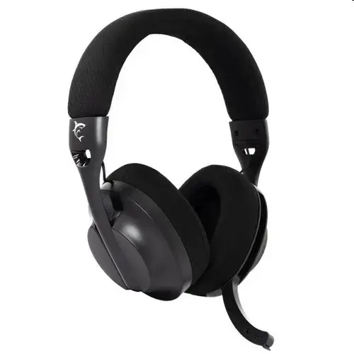 Casti Gaming Wireless White Shark FALCON Over-Ear, Stereo, PC, PS4/5, MAC (Negru)