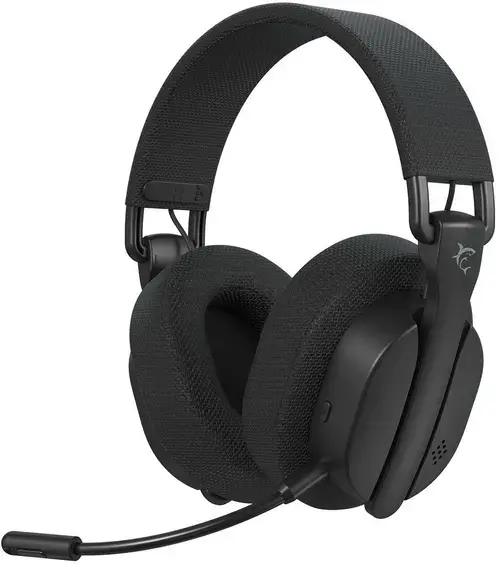Casti Gaming Wireless White Shark FIRECREST WGH-2444, Over-Ear, Stereo, PC, PS4/5, MAC (Negru)