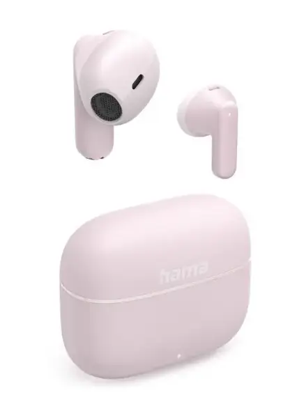 Casti Hama Freedom Light II, Bluetooth, Microfon (Roz)