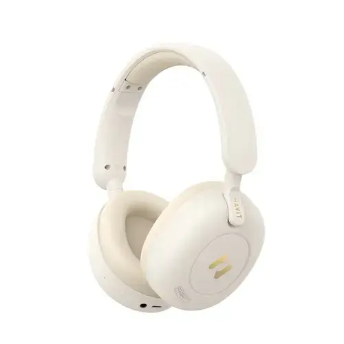 Casti HAVIT H655BT PRO, Bluetooth, 3.5 mm jack (Bej)
