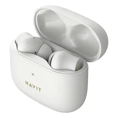 Casti HAVIT TW958 PRO, Bluetooth 5.3, TWS, In-Ear, Control tactil, Bej