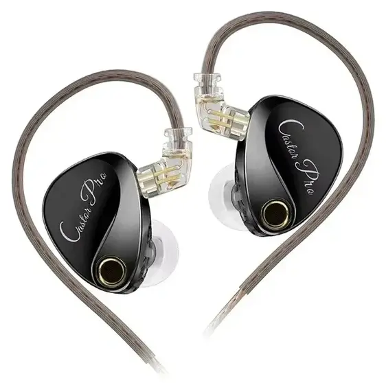 Căști KZ - Castor Pro Dual Dynamic Drivers, gri