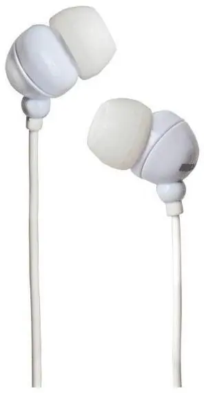 Casti Maxell - Plugs, albe