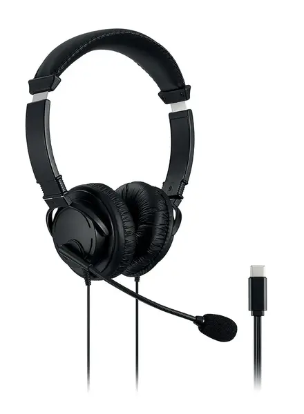 Căști On-Ear cu Microfon Kensington USB-A și USB-C Căști On-Ear cu Microfon Kensington USB-A și USB-C USB-C