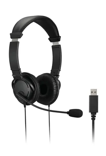 Căști On-Ear cu Microfon Kensington USB-A și USB-C Căști On-Ear cu Microfon Kensington USB-A și USB-C USB-A
