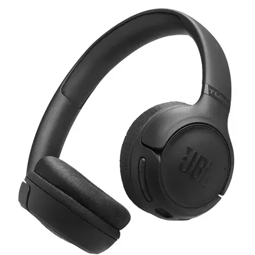Casti On-Ear JBL Tune 530BT, Wireless, Bluetooth 6.0, 2 microfoane, Multipoint, Autonomie 76 ore, Negru