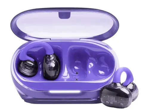 Casti Open-Ear JBL Soundgear Clips, True Wireless, Bluetooth, 4 microfoane, Multipoint, Autonomie 32 ore, IP54, Mov