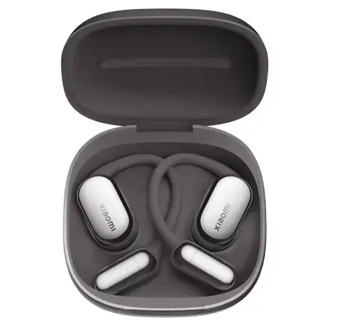Casti Open-Ear Xiaomi OpenWear Stereo Pro, True Wireless, Bluetooth, Hi-Res Audio Wireless, Autonomie 45 ore (Negru)