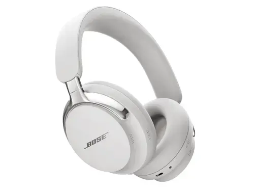 Casti Over-Ear Bose QuietComfort Ultra 2nd Gen, Wireless, Bluetooth, ANC, Multipoint, AI Backgorund Noise Supression, Cinema Mode, Immersive Audio (Alb)