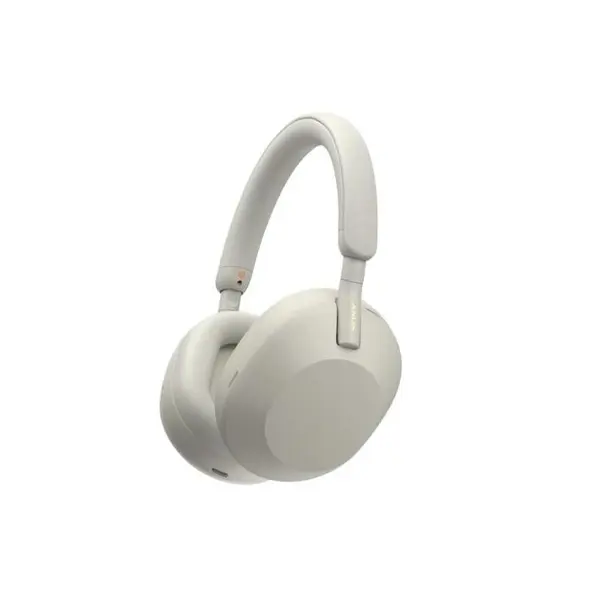 Casti Over-Ear Sony WH1000XM5S, Wireless, Bluetooth, Noise cancelling, Argintiu