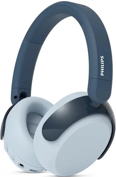 Căști pentru copii cu microfon Philips - TAK5500RT/00, wireless, Real Teal