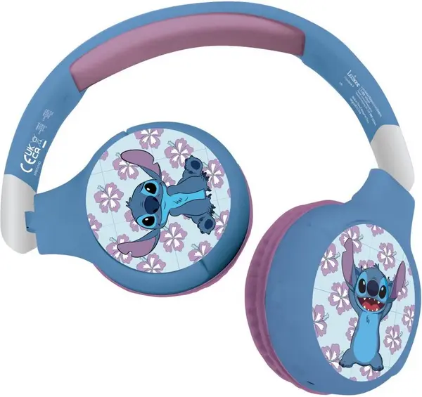 Căști pentru copii Lexibook - HPBT010D, wireless , Stitch