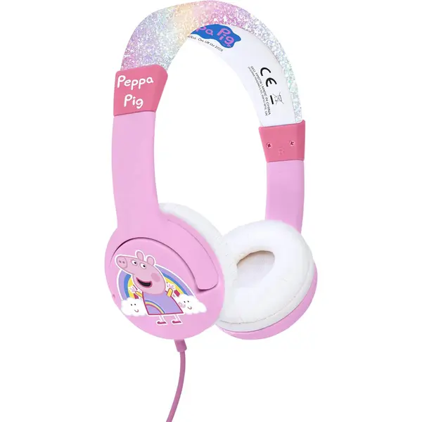 Casti pentru Copii OTL - Rainbow Peppa Pig